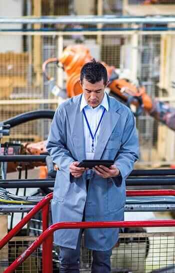 صورة لمصنع أو معدات